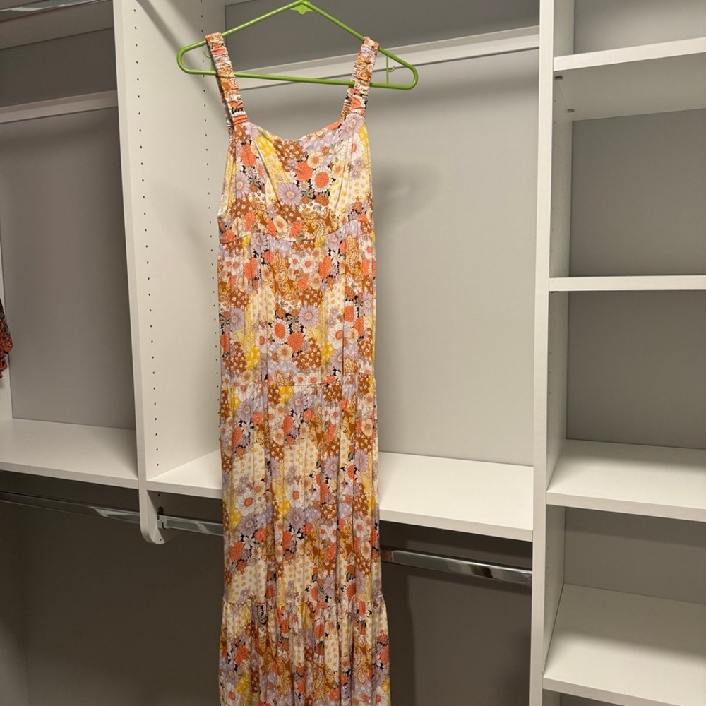 SO Hippie patchwork style dress size small - Picture 2 of 3